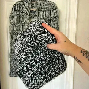 Hat & Scarf Set Beanie Winter wool by Cheap Monday